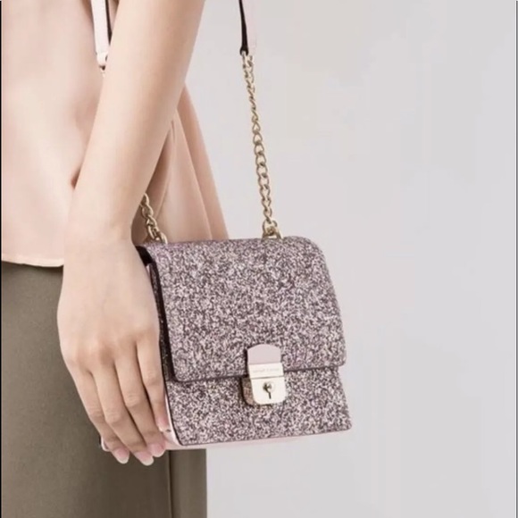 Kate spade eden sunset lane rosegold crossbody - Picture 2 of 8